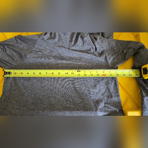 Athleta Gray Hooded Sweatshirt-Size S - Picture 4 of 7